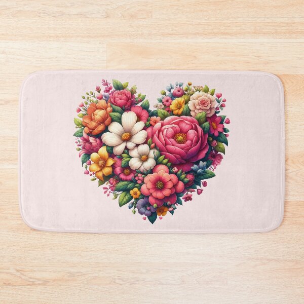Item preview, Herat with spring flowers designed and sold by TevAr.