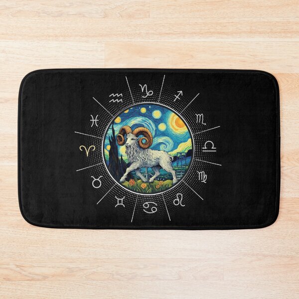 Item preview, ZODIAC Aries - Astrological ARIRS - ARIRS - ZODIAC sign - Van Gogh style - 5 designed and sold by ArtProjectShop.