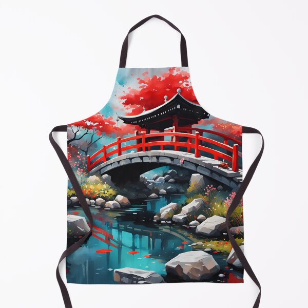 Item preview, Vibrant Japanese garden designed and sold by sakurabeauty18.
