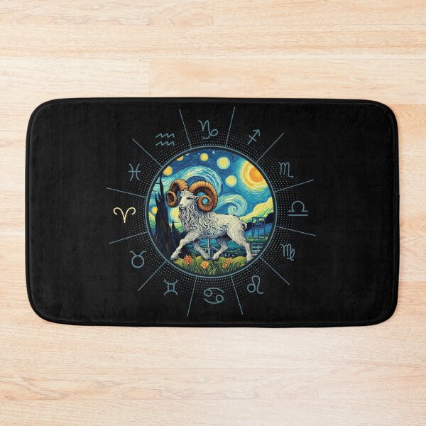 Item preview, ZODIAC Aries - Astrological ARIRS - ARIRS - ZODIAC sign - Van Gogh style - 6 designed and sold by ArtProjectShop.