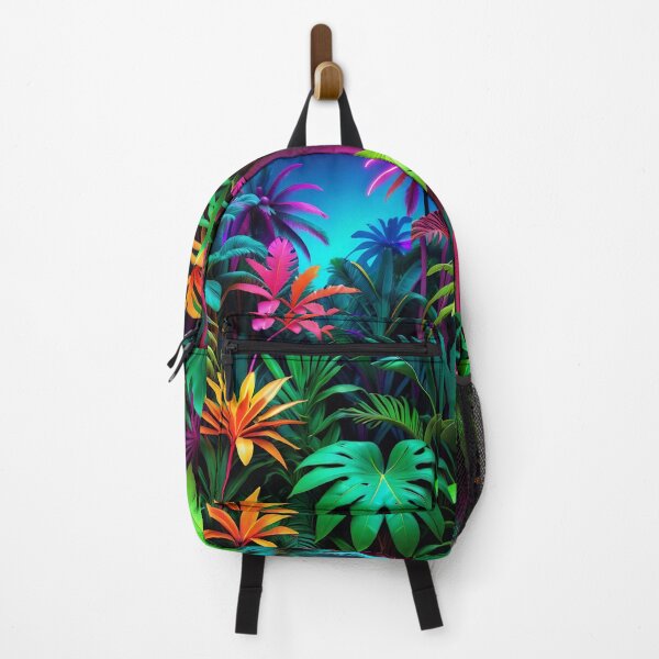Item preview, Cool Neon Jungle Pattern designed and sold by TheArtOfPat.