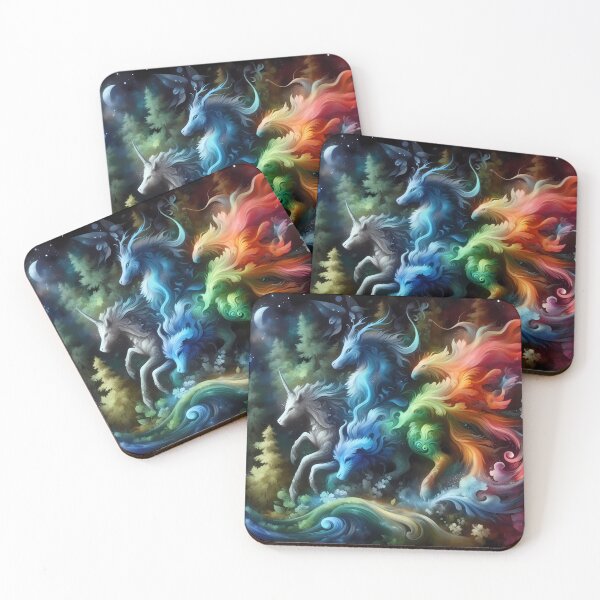 Item preview, Enchanted Spectrum: The Dance of the Unicorns designed and sold by Vitalka-uk.
