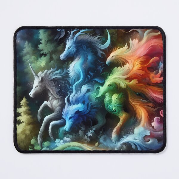 Item preview, Enchanted Spectrum: The Dance of the Unicorns designed and sold by Vitalka-uk.