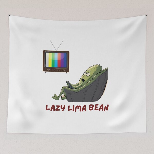 Item preview, Lazy Lima Bean  designed and sold by MisfitMind.