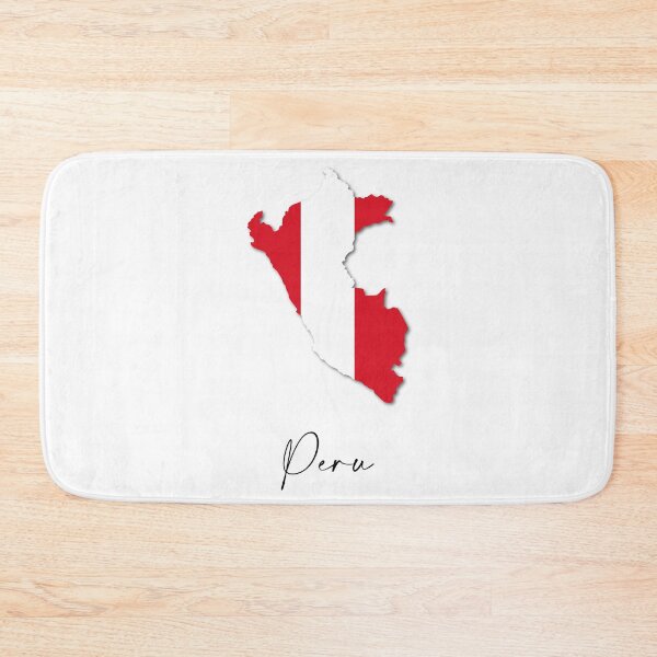 Item preview, Peru Country Map and Flag Lima South America designed and sold by dk-design85.