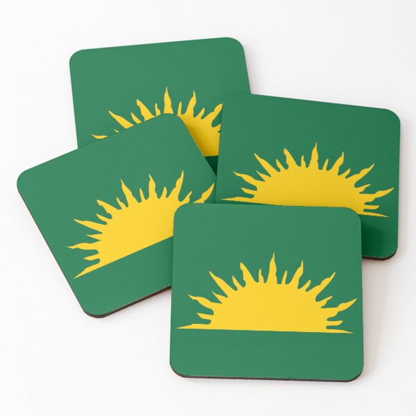 Item preview, Irish Green Sunburst Flag - An Gal Gréine designed and sold by Seorai.