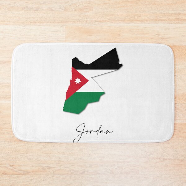 Item preview, Jordan Country Map and Flag Amman Arabian Peninsula designed and sold by dk-design85.