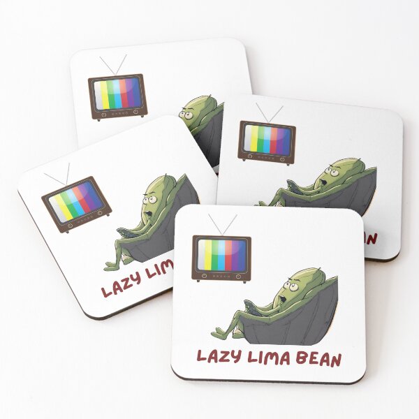 Item preview, Lazy Lima Bean  designed and sold by MisfitMind.