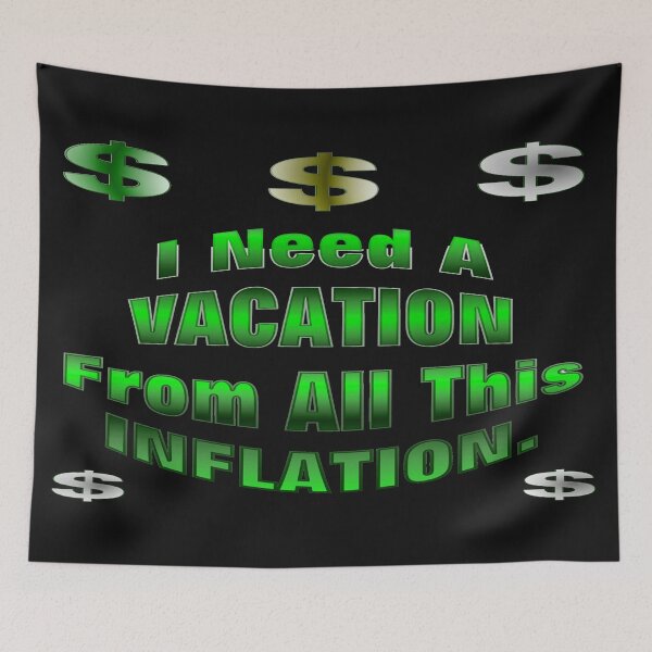 Item preview, A Vacation From Inflation designed and sold by kristalcurt.