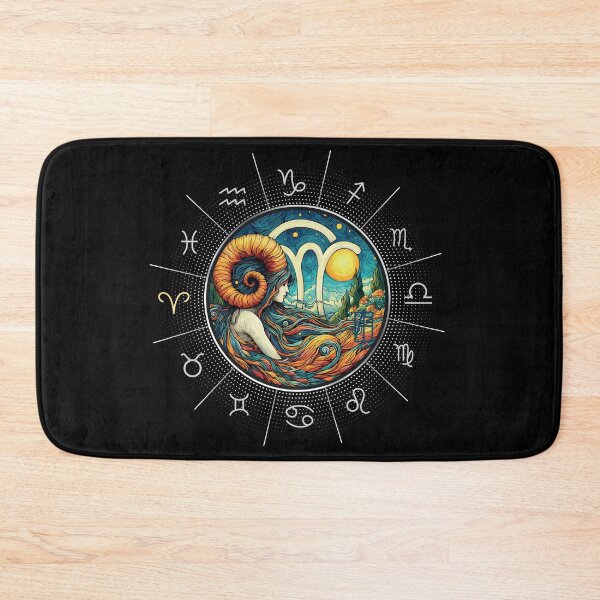 Item preview, ZODIAC Aries - Astrological ARIRS - ARIRS - ZODIAC sign - Van Gogh style - 8 designed and sold by ArtProjectShop.