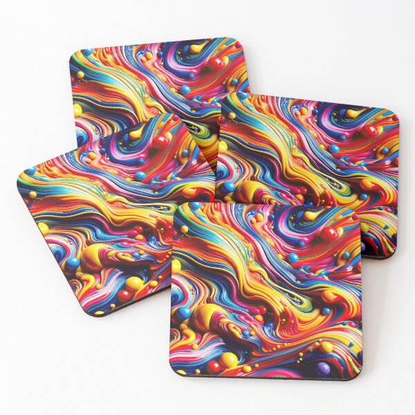 Item preview, Colorful Liquid Rubber Texture designed and sold by digital-savant.