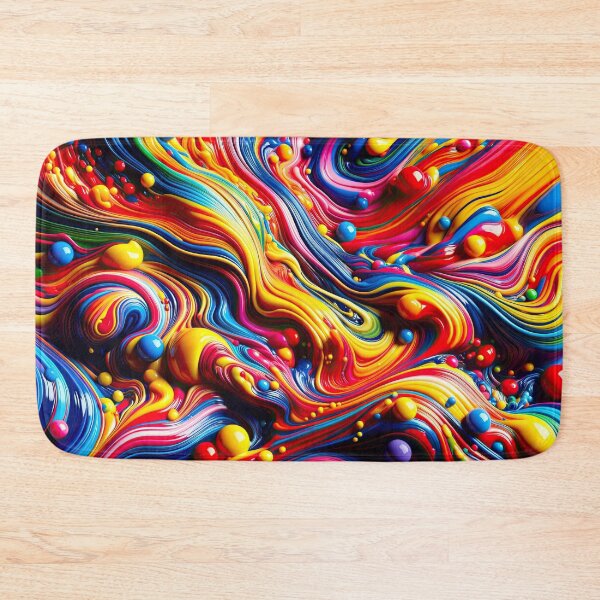 Item preview, Colorful Liquid Rubber Texture designed and sold by digital-savant.