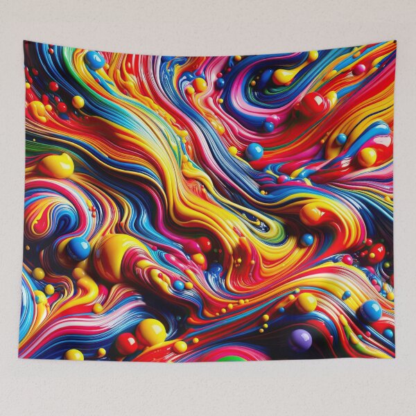 Item preview, Colorful Liquid Rubber Texture designed and sold by digital-savant.