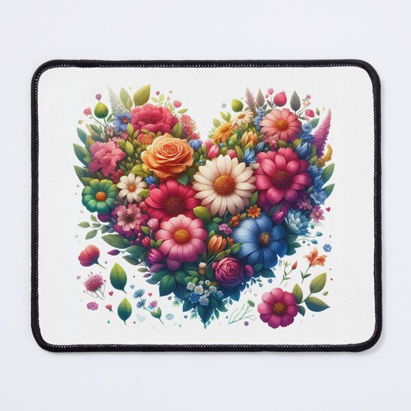 Item preview, Herat with spring flowers designed and sold by TevAr.
