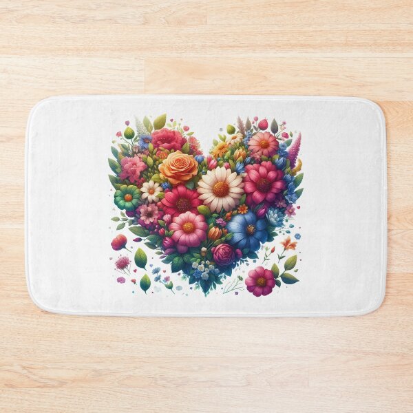 Item preview, Herat with spring flowers designed and sold by TevAr.
