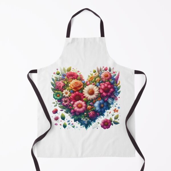 Item preview, Herat with spring flowers designed and sold by TevAr.