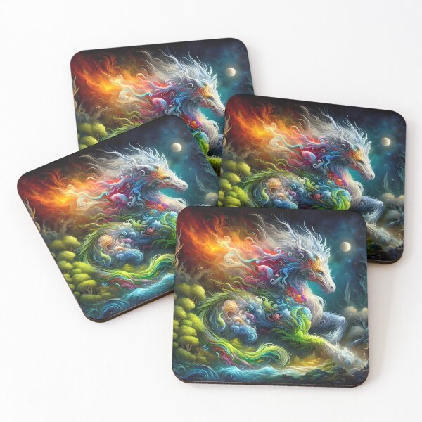 Item preview, Elemental Fusion: The Cosmic Dragon of Nature designed and sold by Vitalka-uk.
