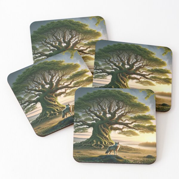 Item preview, Guardian of Equinox: The Wolf and the Ancient Tree designed and sold by leyfinder.