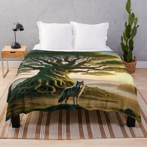Item preview, Guardian of Equinox: The Wolf and the Ancient Tree designed and sold by leyfinder.