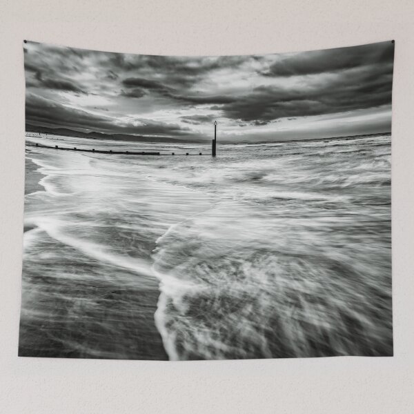 Item preview, Seascape Rhyl Wales  designed and sold by AJEvans.