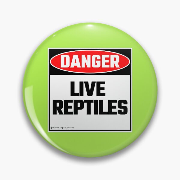 Item preview, Danger - Live Reptiles designed and sold by lpreptilerescue.