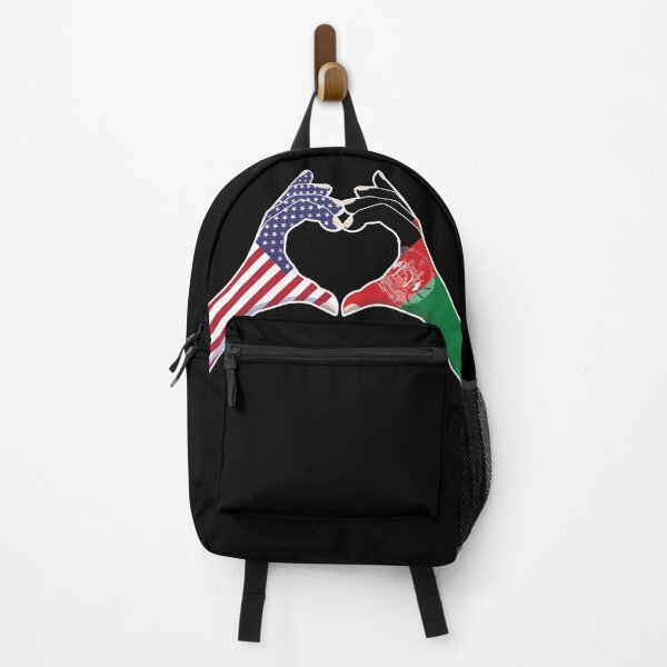 Item preview, Afghan Afghanistan USA United States American America Love Heart Peace designed and sold by FlagX.