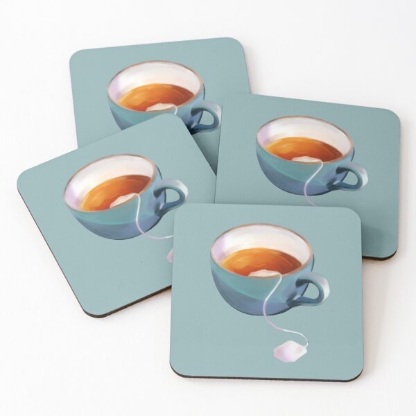 Item preview, Tea cup with tea bag inside designed and sold by Asutip.