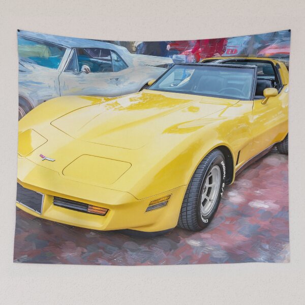 Item preview, 1980 Yellow C3 Chevrolet Corvette X103 designed and sold by RichFrancoCars.