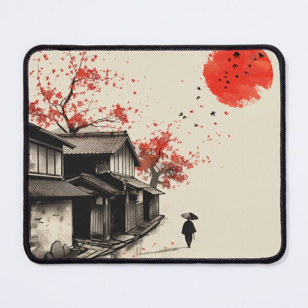 Item preview, Traditional Japanese wall art - Spring designed and sold by INK Chic Designs.