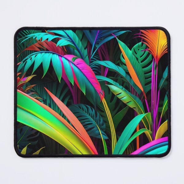 Item preview, Cool Neon Jungle Pattern designed and sold by TheArtOfPat.