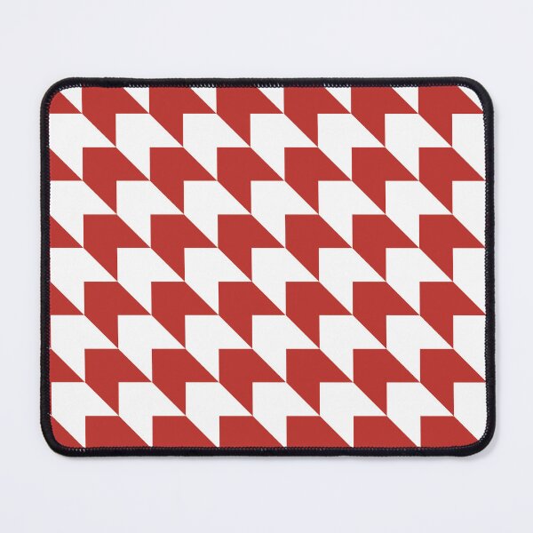 Item preview, Red and white Diagonal Arrow Pattern designed and sold by LinDraws.