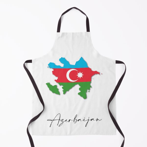 Item preview, Azerbaijan Country Map and Flag Baku Asia designed and sold by dk-design85.