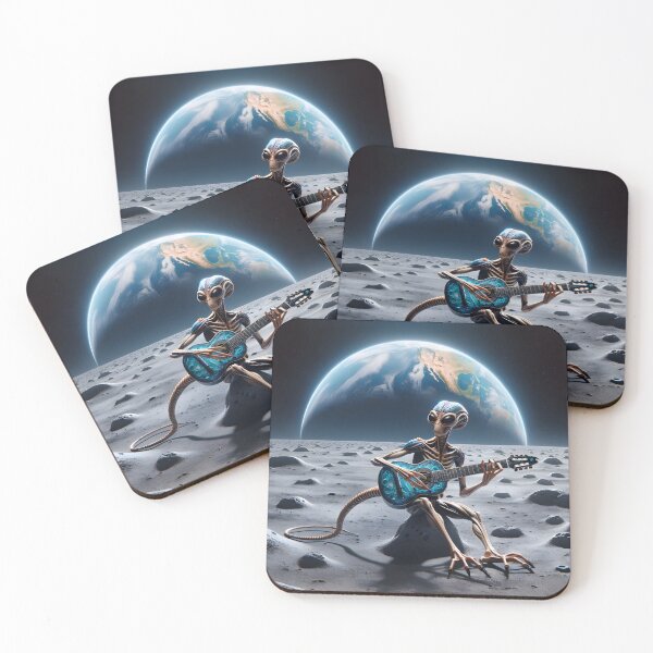 Item preview, Moonscape Melodies: An Alien's Serenade" designed and sold by leyfinder.