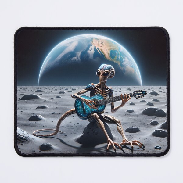 Item preview, Moonscape Melodies: An Alien's Serenade" designed and sold by leyfinder.