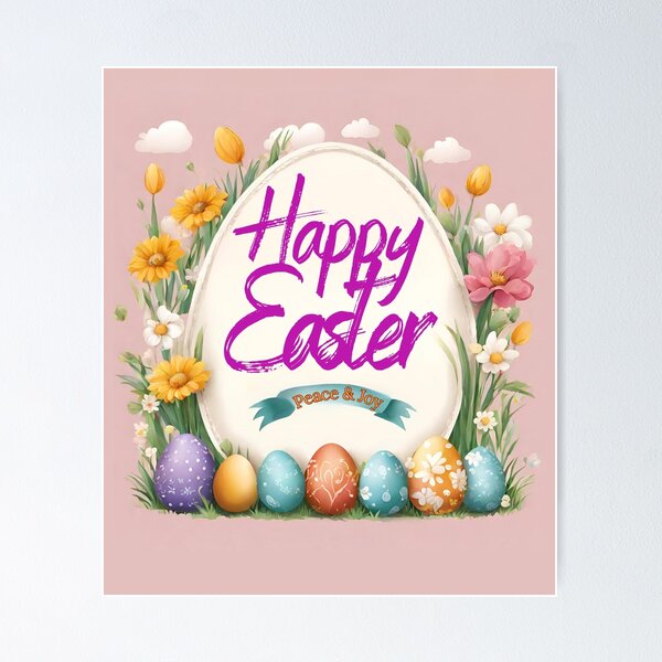 Item preview, Happy Easter Eggs designed and sold by rylalgarra.