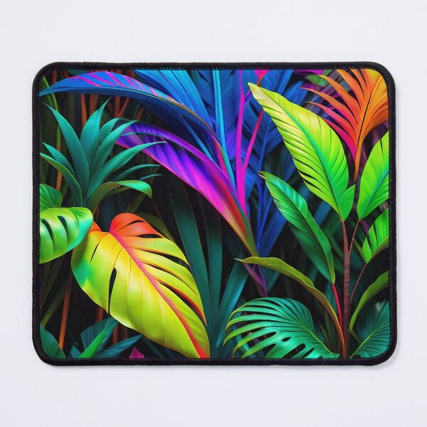Item preview, Cool Neon Jungle Pattern designed and sold by TheArtOfPat.