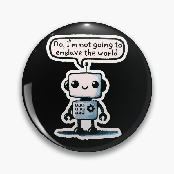 Item preview, Funny Robot designed and sold by OkihanaShop.