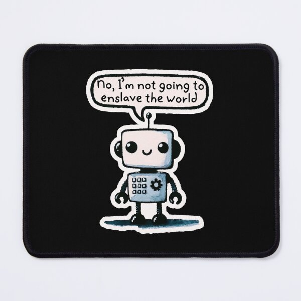 Item preview, Funny Robot designed and sold by OkihanaShop.