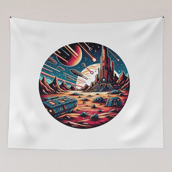 Item preview, Cosmic Futurism: Exploring the Unknown designed and sold by LATINOERRANTES.