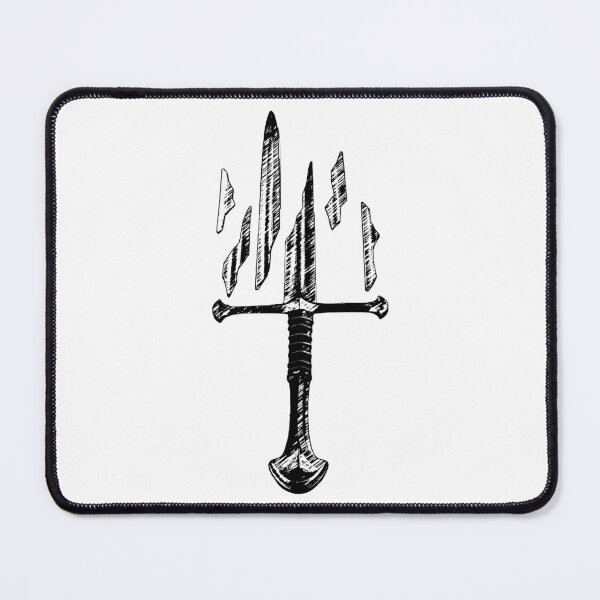 Item preview, Narsil Anduril sketch designed and sold by Szkicerka.