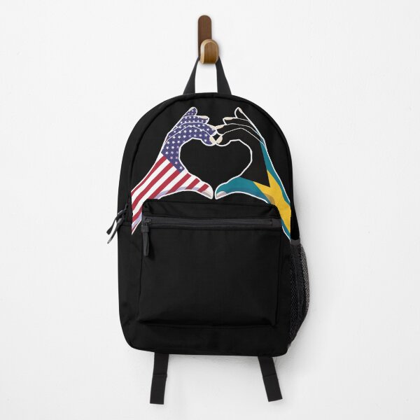 Item preview, Bahamas Bahamian USA United States American America Love Heart Peace designed and sold by FlagX.