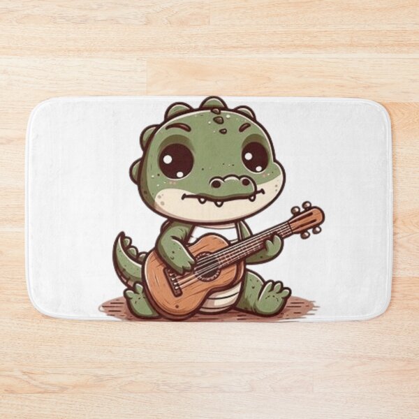 Item preview, Lindo cocodrilo tocando la guitarra designed and sold by Culmika.