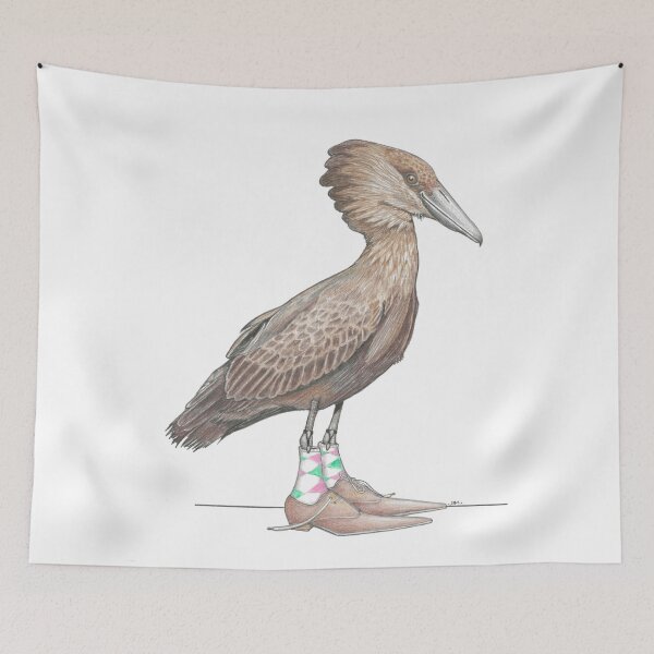 Item preview, Hamerkop in Winklepickers designed and sold by JimsBirds.