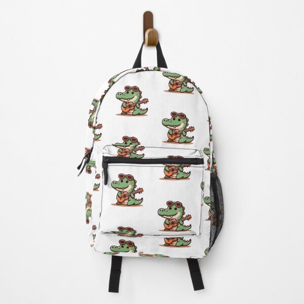 Item preview, Cute crocodile playing guitar designed and sold by Culmika.