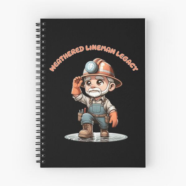 Item preview, Retired lineman rain shine sleet or snow - Weathered lineman legacy designed and sold by JansenGS.