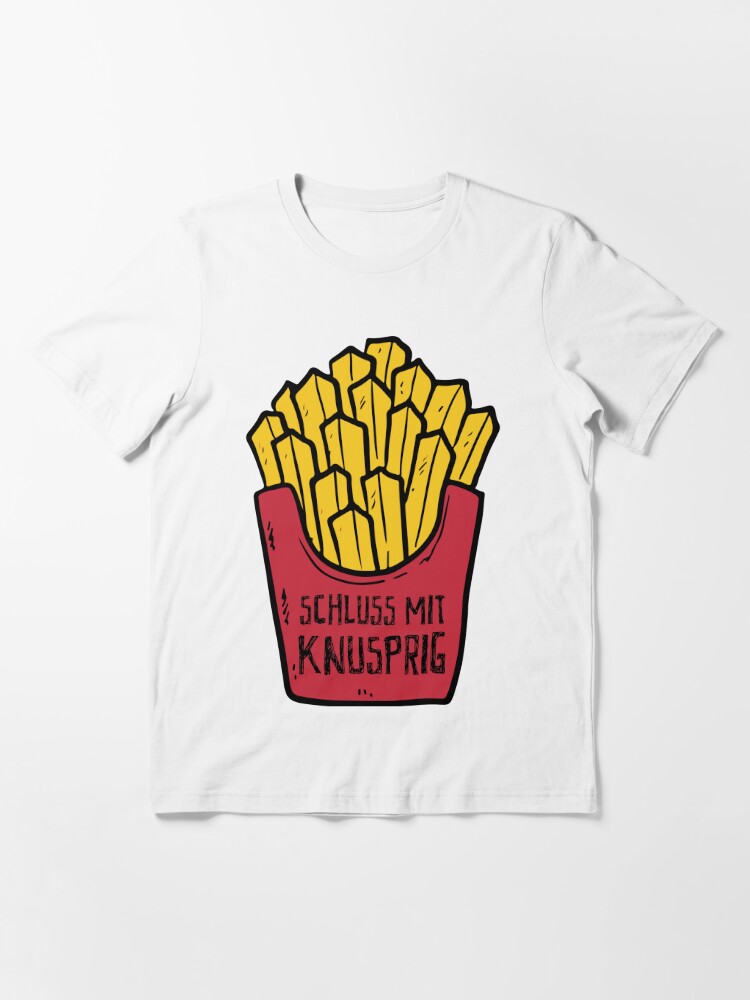 Acrylamide Pommes Finish With Crispy T Shirt By Rawwr Redbubble