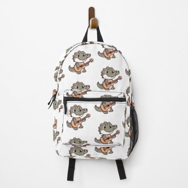 Item preview, Cute crocodile playing guitar designed and sold by Culmika.