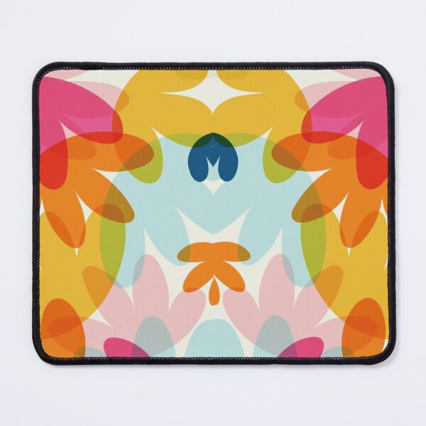 Item preview, Colorful flowers with transparency designed and sold by ninabynina.