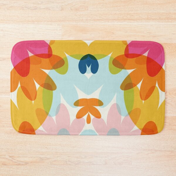 Item preview, Colorful flowers with transparency designed and sold by ninabynina.