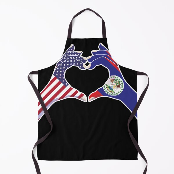Item preview, Belize Belizean USA United States American America Love Heart Peace designed and sold by FlagX.